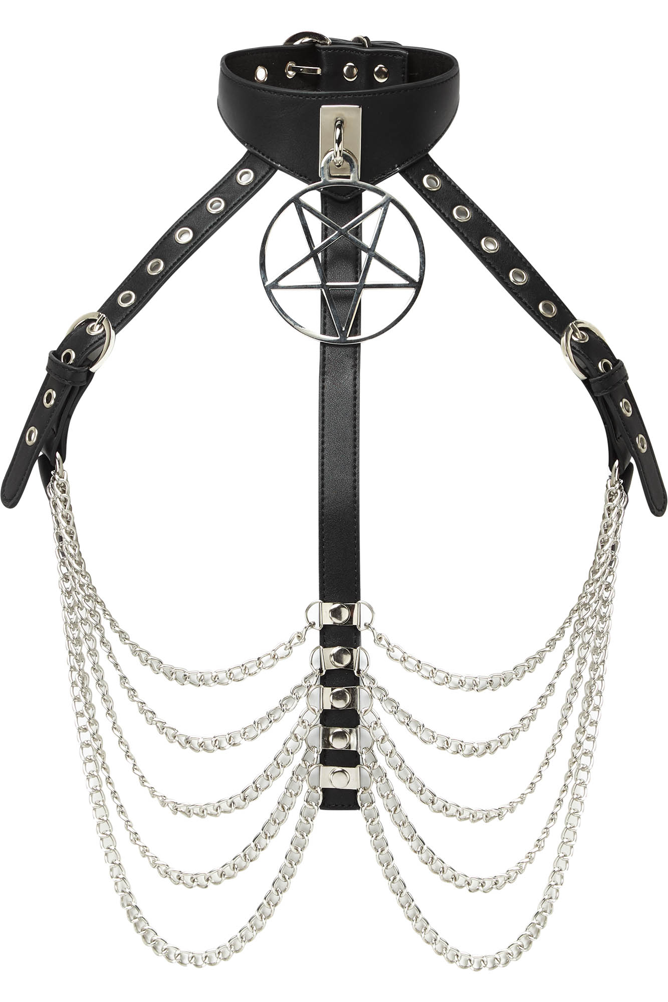 Sky High Leg Harness - Killstar